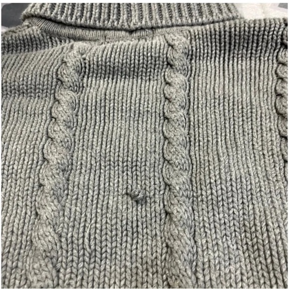 Scott Olive Green Turtleneck Sweater - Picture 8 of 8